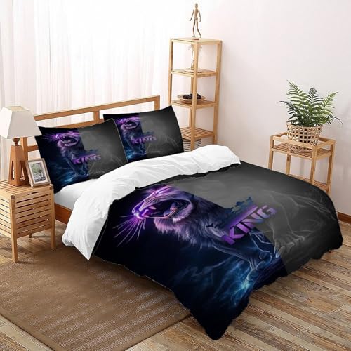 Housse de couette jet de chasse 135x200 en microfibre douce