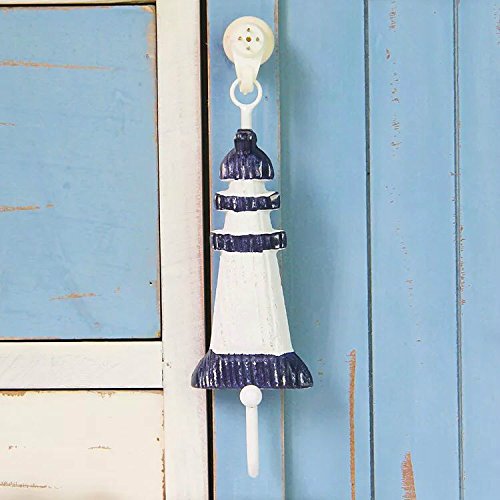 Olizee® Beach Themed Wall Hooks Towel Hat Coat Hangers Rustic Wall Decorations (Set Of 6 Assorted Seashore) #TOP3