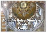 Aimant puissant à l'arrière Intérieur Et Dorures De La Basilique Notre-Dame De La Garde à Marseille 1 Aimant de Réfrigérateur