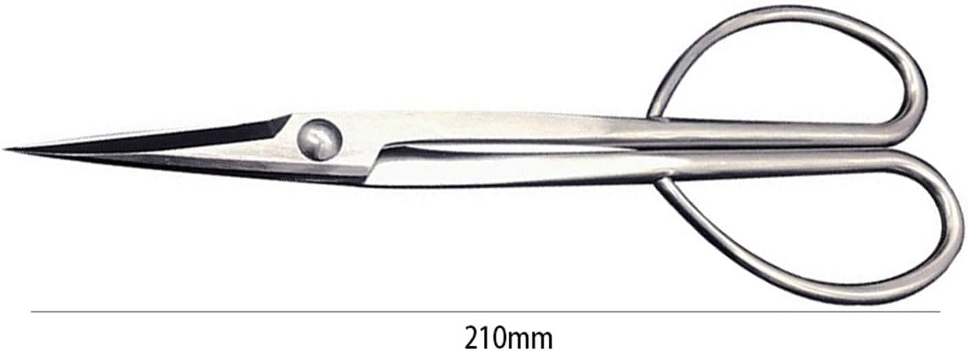 INLIMA Gardening Scissors 1pc Household Indoor And Outdoor Stainless Steel Bonsai Scissors Long Handle Scissors Gardening Scissors Trimming Scissors Decorative Tools