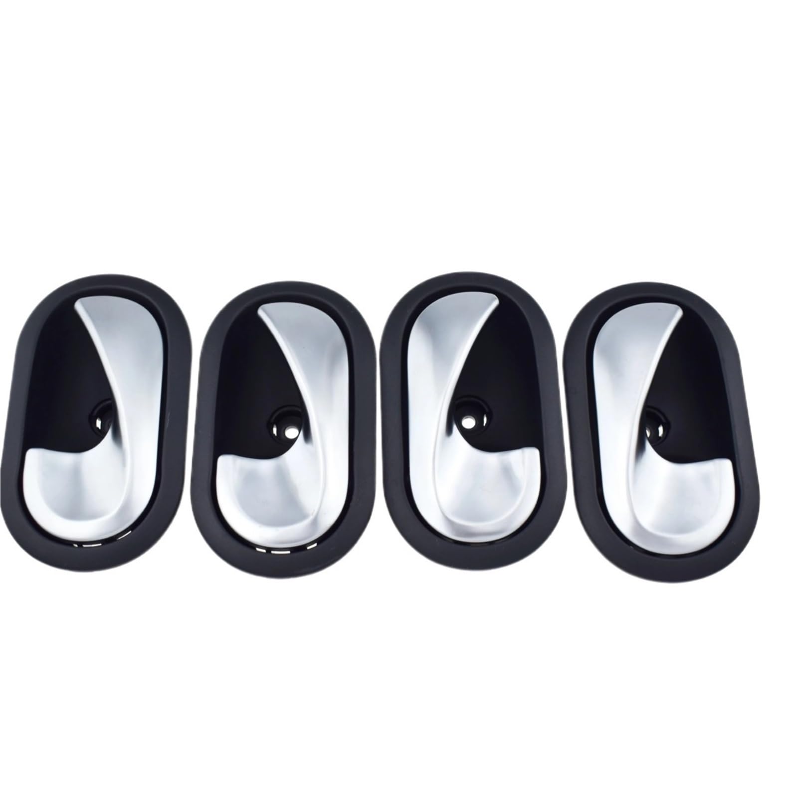 Plmnhss Left Right 4Pcs Car Inner Handle For Nissan For Dacia For Opel Movano B Nv400 For Sandero For Logan For Duster Inside Door Handle(Left Right 4Pcs)