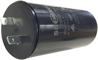 Superior Electric AMT-CMC7004 CMC7004 40MFD +/-5% 50Hz/60Hz AC 450V Cylinder Motor Running Capacitor (CBB60), Red