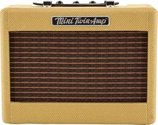 Designed to replicate the traditional styling and design fo the legendary '57 Twin-Amp, this portable headphone amp imparts a classic look for at-home practice or play on the go. Capture the vibe of early '50s tweed amps—from the vintage-style exteri...
