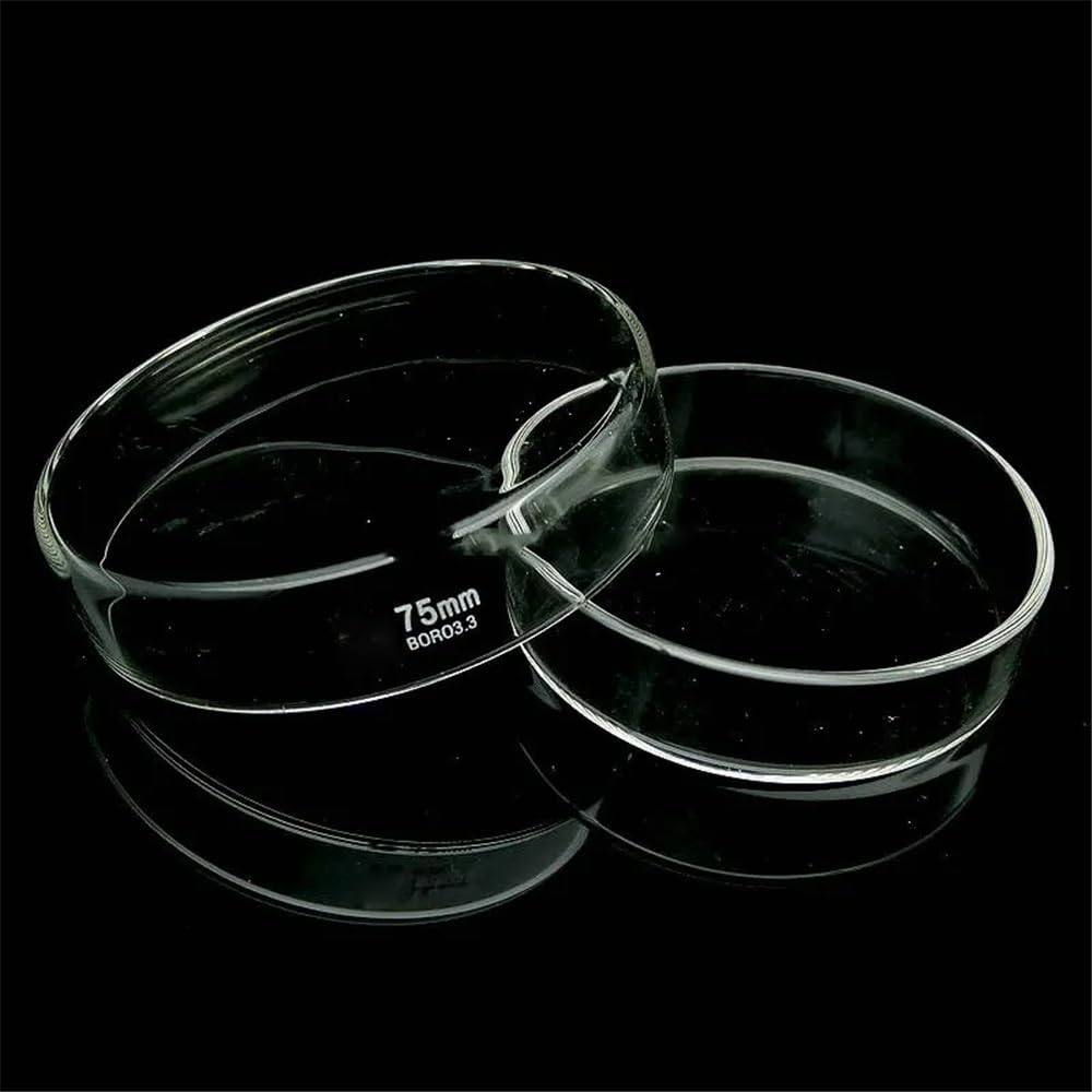 Attrezzature e forniture di laboratorio Vetreria da laboratorio for piastre di coltura in vetro borosilicato con diametro inferiore 60 mm a 200