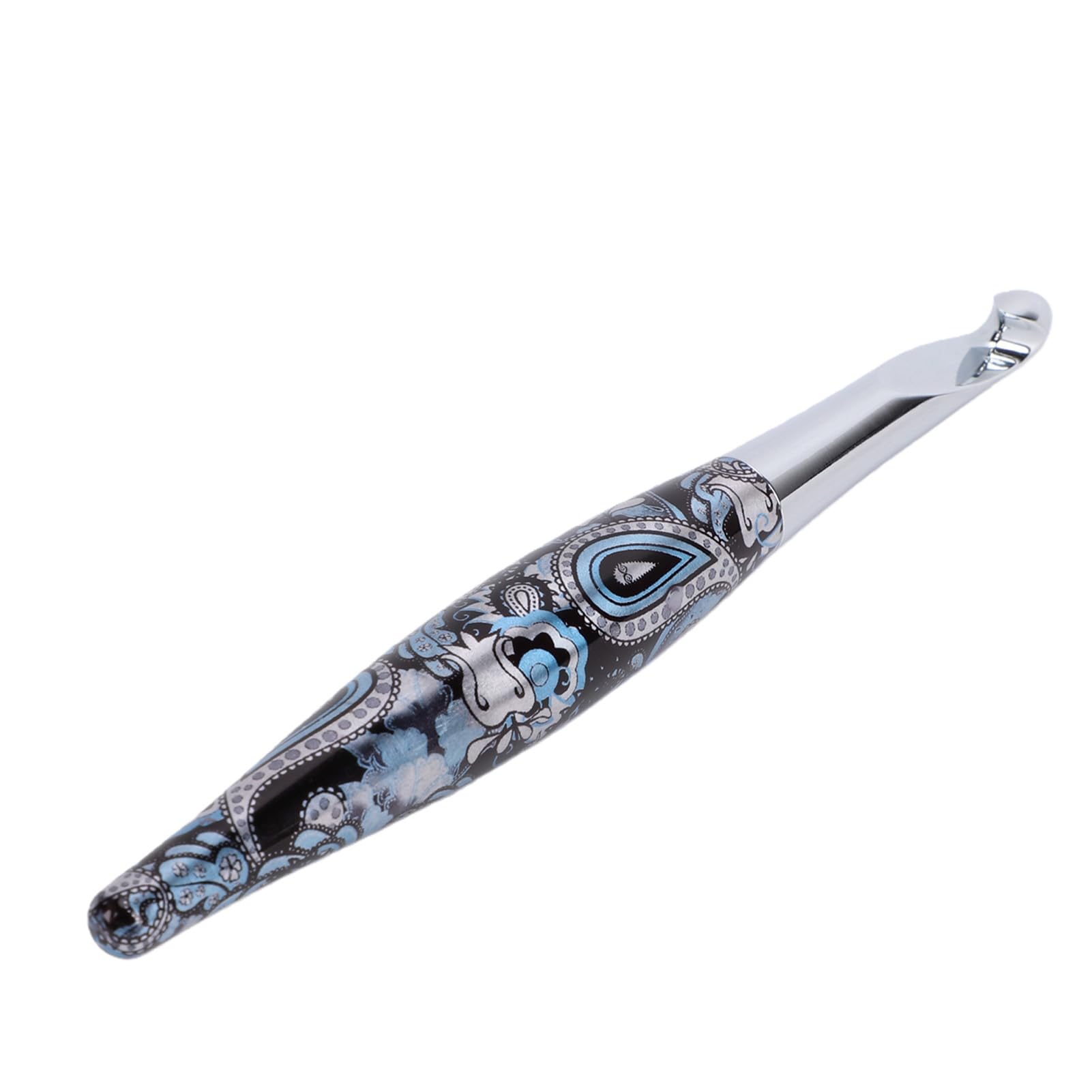 OEBUAFI Zestaw Wymiennych Szydełek, 12 Sztuk Aluminiowych Ergonomicznych