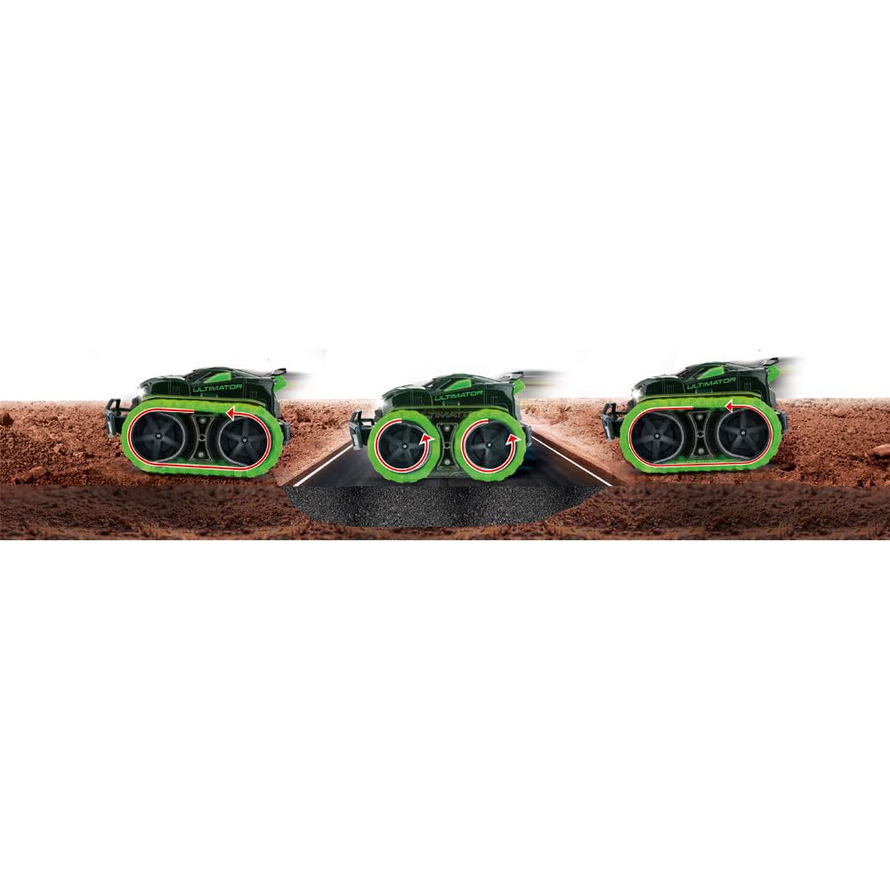 Carrera RC ULTIMATOR I Ultimate Terrain Vehicle (UTV) I Für Kinder & Erwachsene, Jungs & Mädchen I 2 in 1 Funktionalität & LED-Beleuchtung I 360° Differential I Langlebiger Akku & schnelles Laden