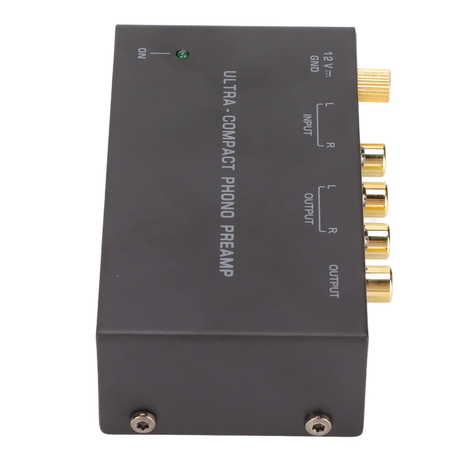 Preamplificador de Tocadiscos, EntradaEstéreo, Salida, Control de Perilla Independiente, Funcionamiento con bajo Nivel de Ruido, Alta Sensibilidad, Conexión a Tocadiscos, Plug