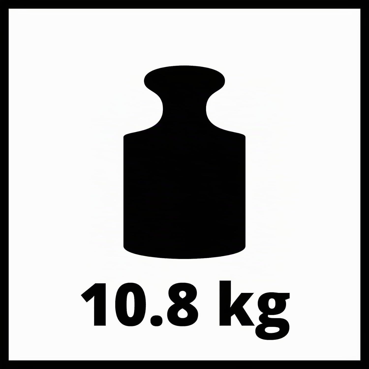 Einhell Abbruchhammer TE-DH 32 (32 J Einzelschlagstärke, SDS-max-Werkzeugaufnahme, schwingungsgedämpfter Hauptgriff + Softgrip, inkl. Spitz-/Flachmeißel + E-Box), Corded Electric, Black/Red
