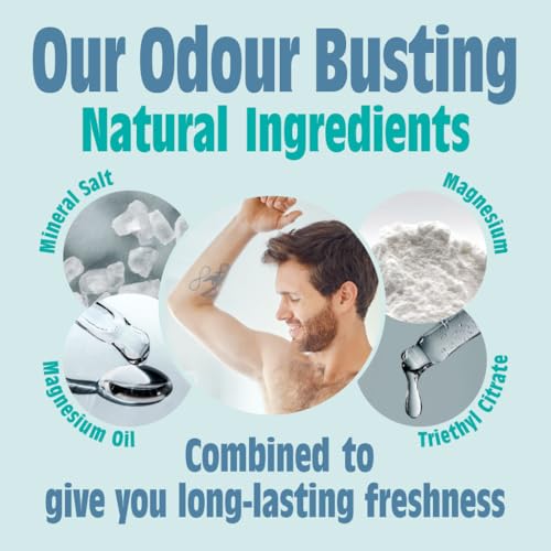 Salt of the Earth - Natural Deodorant Roll On - Ocean & Coconut - Vegan Formula with Effective Long-Lasting Protection, Made in the UK - Suitable for Men, Women & Kids - 75ml - Image 4