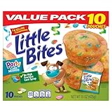 (Value Pack) Little Bites Party Cake Muffins, 10 individual packs, (1.5 oz each), Cake and Sprinkles Mini Muffins, 15 oz Multipack