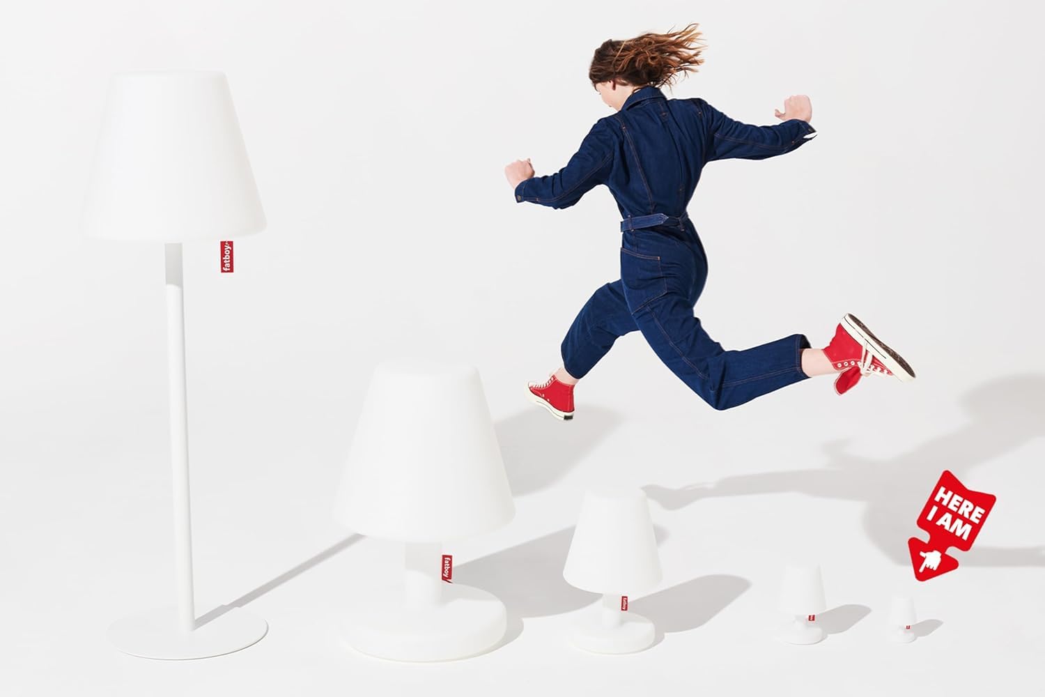 Fatboy Edison La Surprise DUO pack LED Tischlampe Mini - Dimmbare Nachttischlampe mit Ladefunktion - Kabellos - Akku für 6 bis 20 Stunden - 3000K Leselampe - Indoor Outdoor Tischleuchte - 15cm Höhe