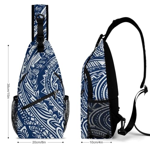 Crossbody Sling Bag Cat Under Blanket Backpack Sling Bag Travel Hiking Chest Bag Shoulder Bag Daypack2