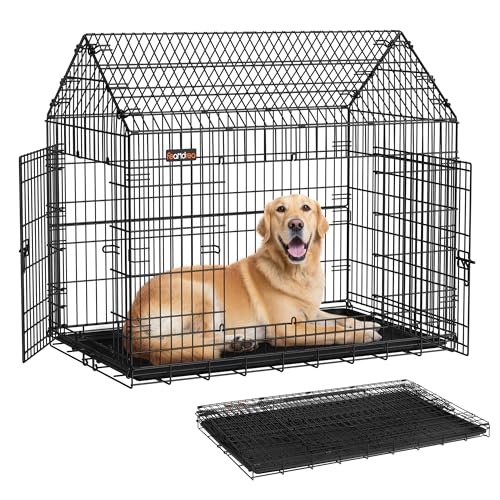 【新品未使用】　Feandrea 折り畳みペットゲージ 中型犬 大型犬用 FEANDREA ペットケージ 折りたたみ 犬ケージ 中型犬 大型犬