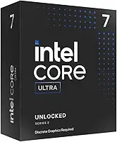 Processador Intel Core Ultra 7-265KF Arrow Lake (LGA 1851/20 Cores / 20 Threads / 3.9 GHz (5.5 GHz Turbo) / 30MB) **S/Cooler S/Vídeo*