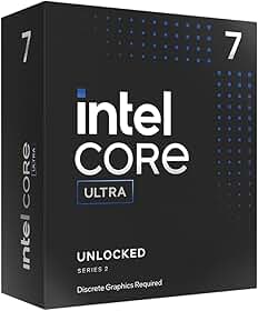 Processador Intel Core Ultra 7-265KF Arrow Lake (LGA 1851/20 Cores / 20 Threads / 3.9 GHz (5.5 GHz Turbo) / 30MB) **S/Cooler S/Vídeo*