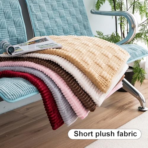 Housse de coussin amovible pour chaise de bureau protégeant des taches - 3