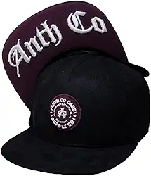 Boné Anth Co Aba Reta Original Aba Bordada