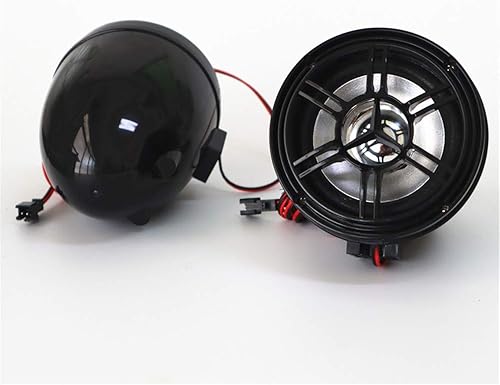 Miniatura 5 de UTV ATV amplificador Bluetooth, sistema de sonido, altavoces manos libres, sistema de audio FM USB, altavoces estéreo de 3 pulgadas, 12 V, audio