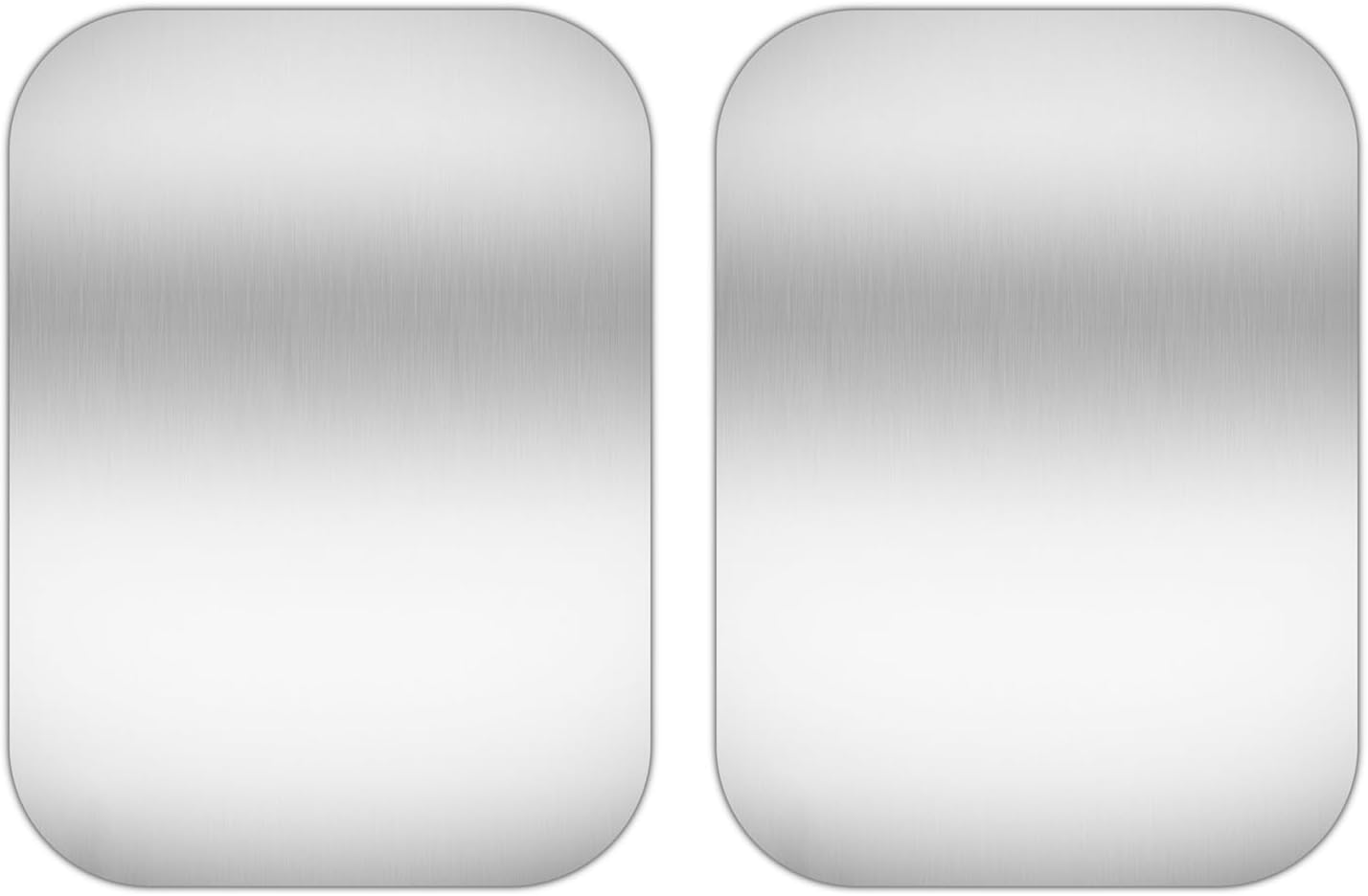 Mojiacong 2Pcs Key Hole Cover Plate, Repair Escutcheon Door Lock Cover Door Plate, Blank Self