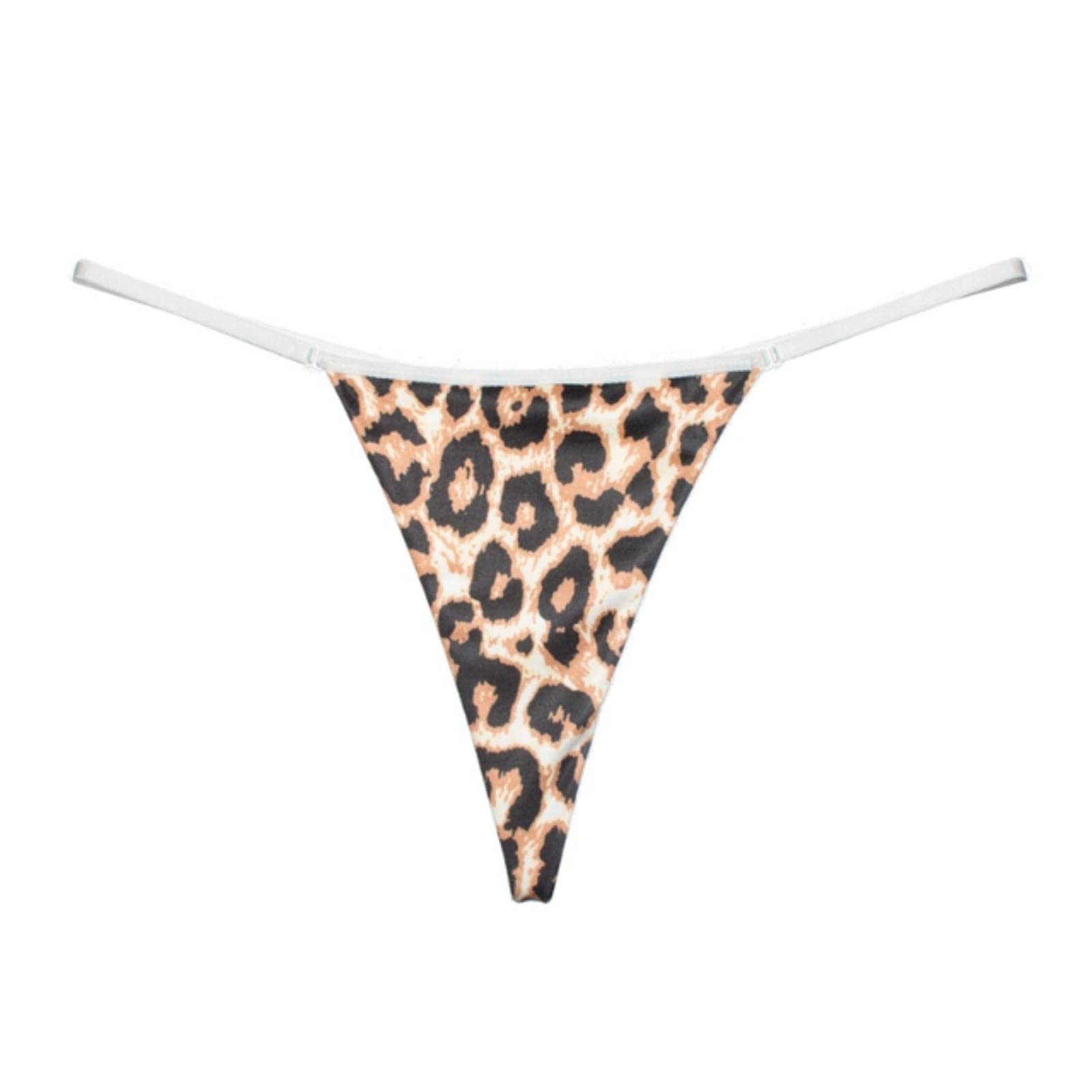 Sexy Women's tangingrina de Tallas de Tallas de Mujer Impresa Camo/Zebra/Leopard G-String Pink Women's Seamless Lingerie 20pcs