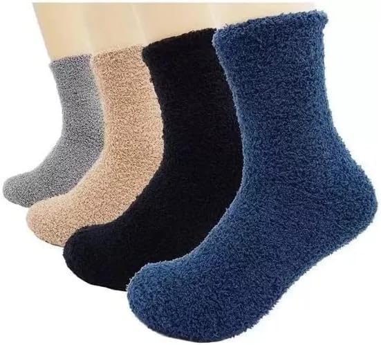 Kit ou Pares Meia Térmica Flanelada ou meias atoalhadas Unissex I...