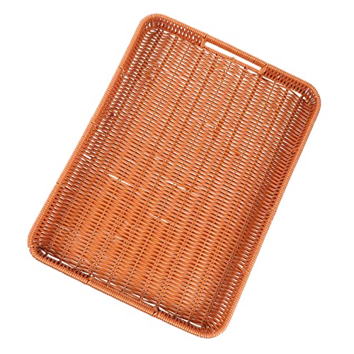 IMIKEYA Alimentation Serviring Basket Plateau De Fruit Snack Plateau Plateau Dessert Plaque Snack Bols Decor de Table pour Fruits Apéritizer Salade Petit- Déjeuner Cover