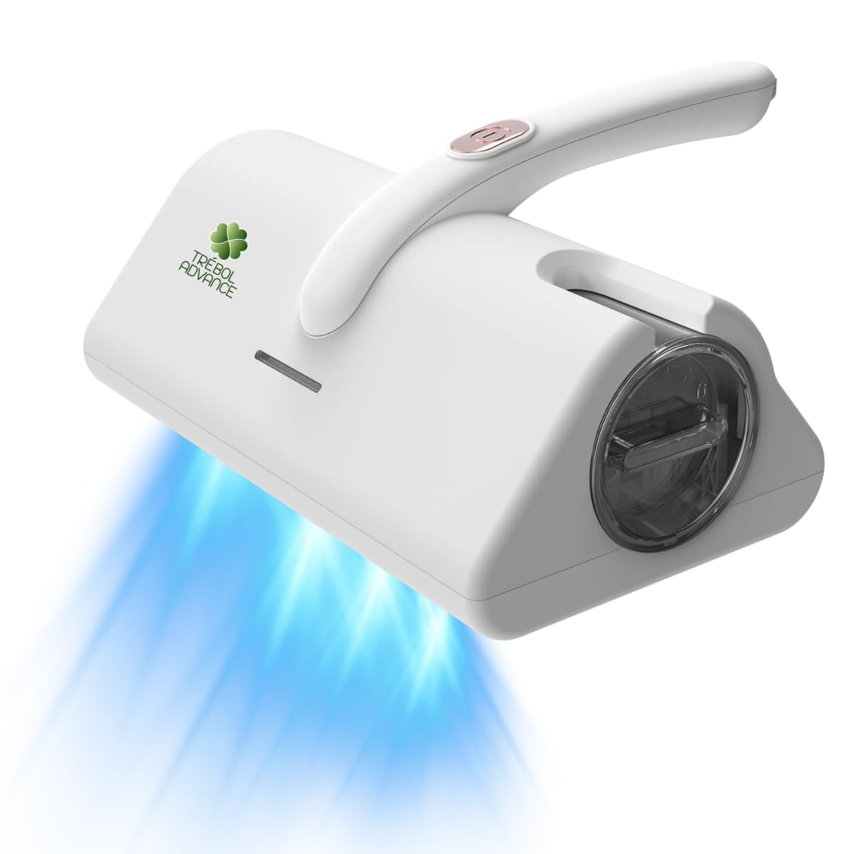 Aspirador Antiácaros 400W Aspirador de Colchones y Tapicerías para Eliminar ácaros con Cable. (Blanco)