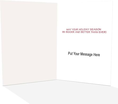 Miniatura 4 de Stonehouse Collection - Tarjeta de Navidad de Putting Snowball - Divertidas tarjetas de Navidad de golf - 18 tarjetas navideñas de golf y sobres