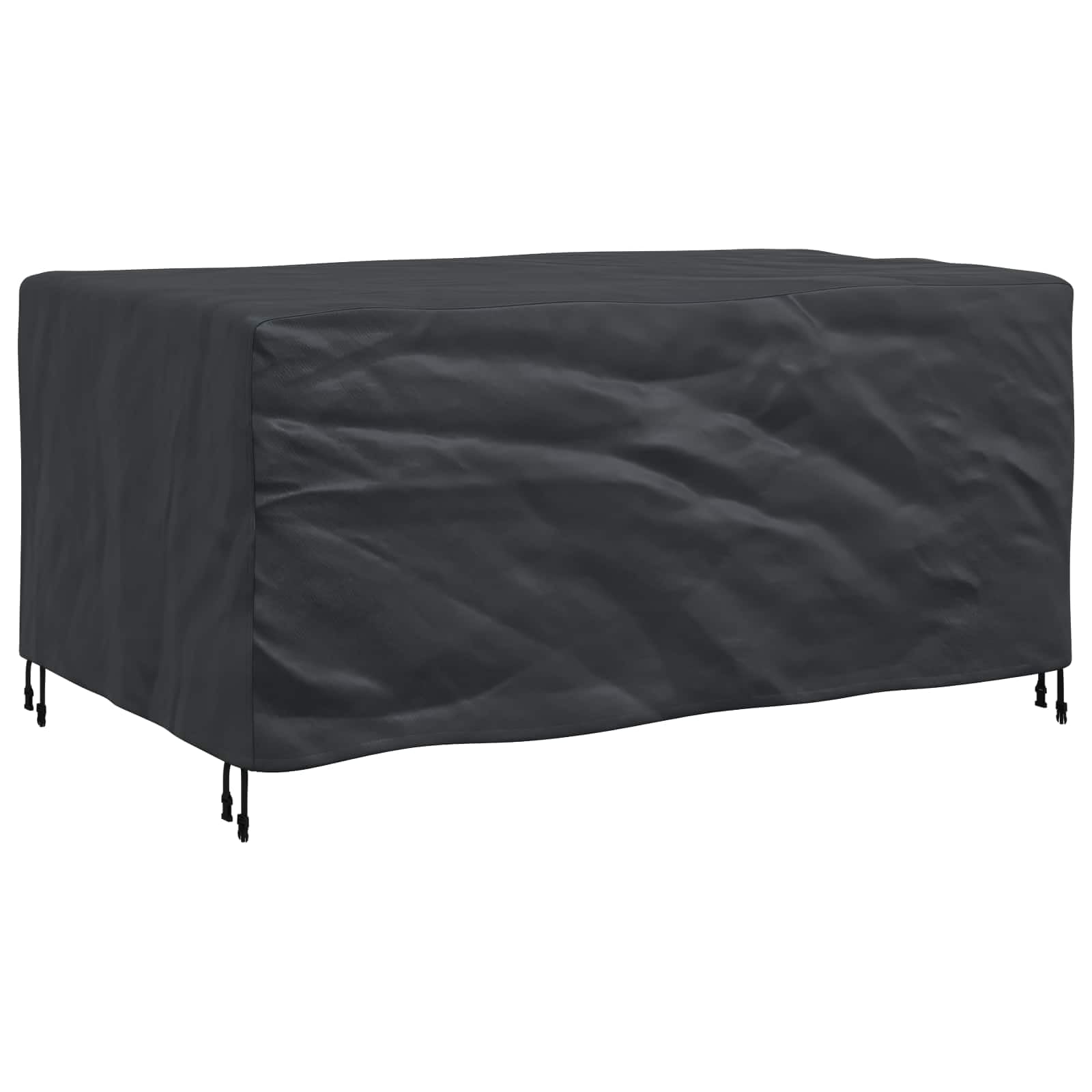 Knerpwd 210D Oxford Fabric Waterproof Furniture Cover 170 X 100 X 70 Cm, 210D Fabric, Plain Black For Indoor Outdoor Use