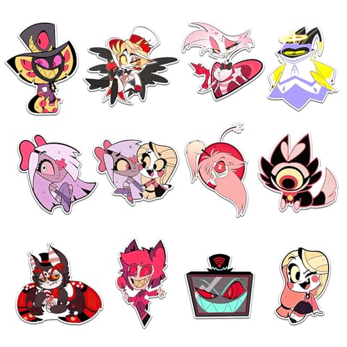 Imanes de nevera cartoon Pounchi 12 unidades