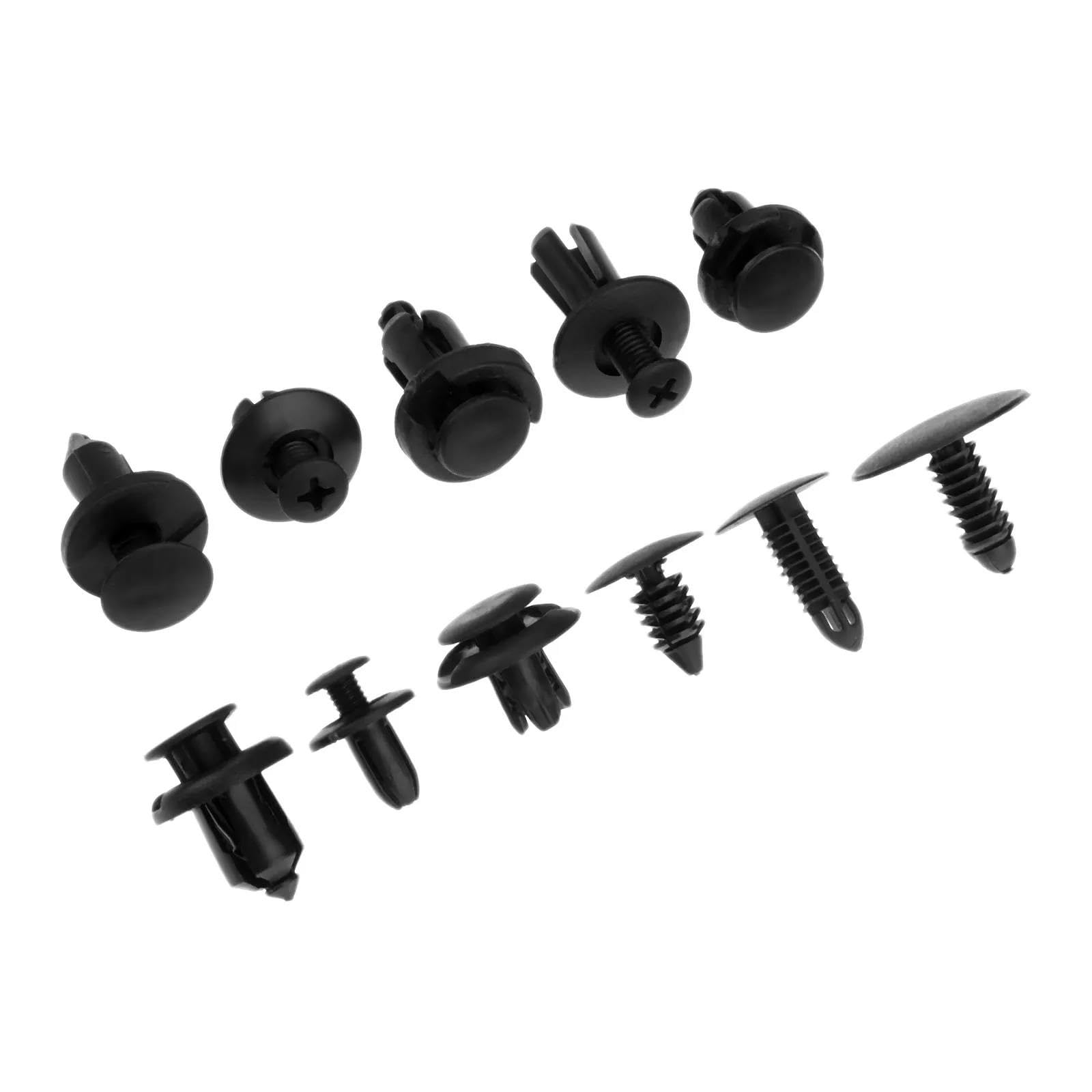 Viti e accessori 500 Pezzi Di Fissaggio Universali Misti 30 Tipi Clip Per Pannello Rivestimento Della Portiera Dell'auto Rivetti Per Paraurti Auto Fermo Push Motore Parafango
