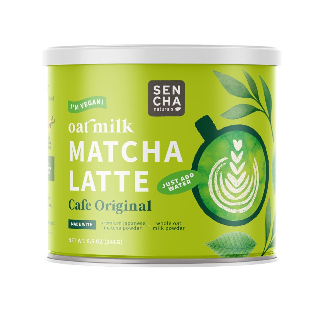 SENCHA NATURALSOat Milk Vegan Matcha Latte Café Original 8.5 oz