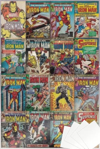 Iron Man - Marvel Comics Poster (Comic Covers Montage) (Size: