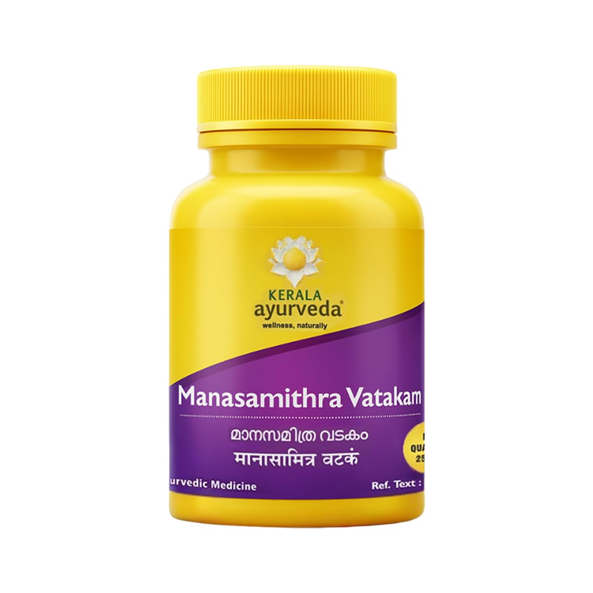 Kerala Ayurveda Manasamithravatakam 25 count | Herbal Tablet | Stress Relief| Non-Drowsy Natural Formula | Non-Habit Forming | Restful Sleep | With Bala, Shankhpushpi, Ashwagandha & Swarna Bhasma|-image-8