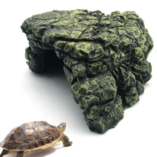 Cueva de Reptiles Refugio Hábitat Cueva Plataforma para Reptiles Tortugas Peces, Escondites...