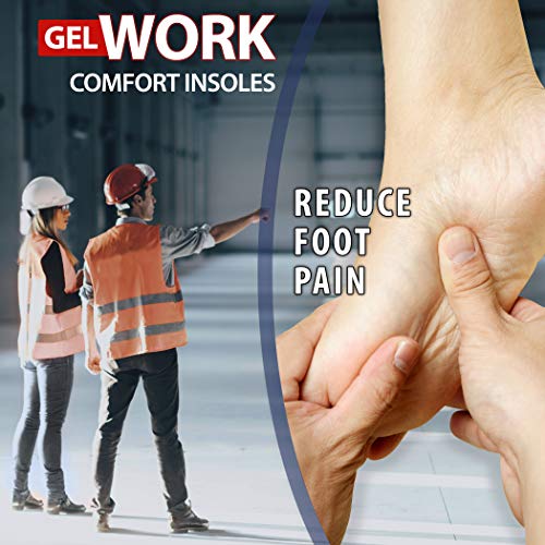 Plantillas de gel JOB SITE talla US 8-13 para hombre miniatura 3