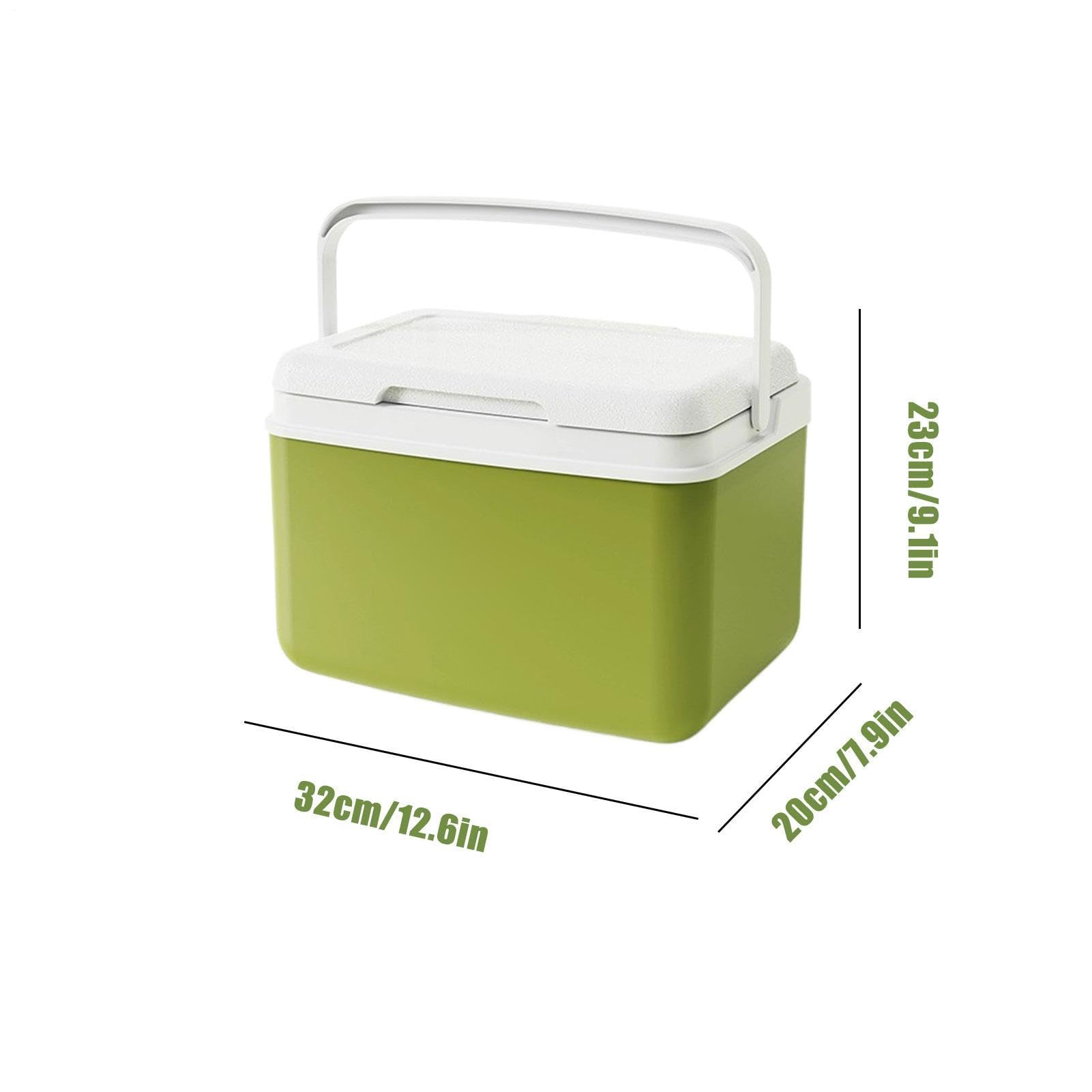 Borsa Frigo Isolata Mantenimento Ghiaccio Frigo Portatile Rigido Termico | Capienza Grande Leggera per Campeggio Escursioni Trekking e Avventure all'Aperto