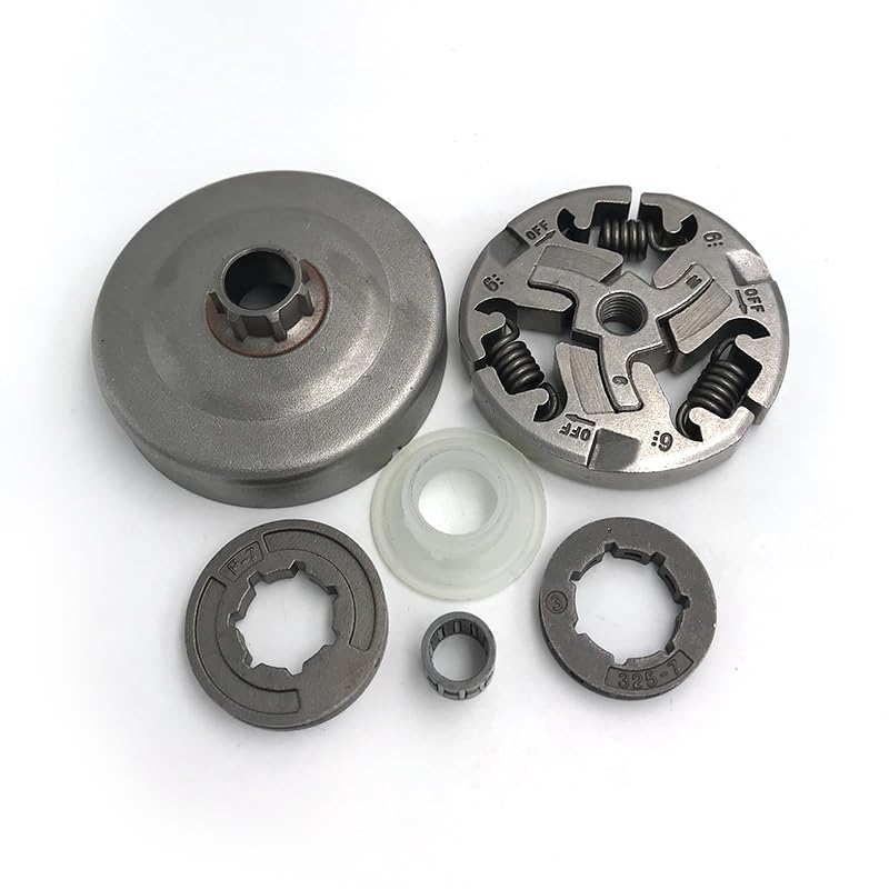 Piezas de jardín P7 325-7 Tambor de Embrague piñón rodamiento Engranaje de Tornillo sin Fin for Husqvarna 357 359 357XP 359 EPA Piezas de Motosierra OEM 587 69 17 01 Piezas de jardín