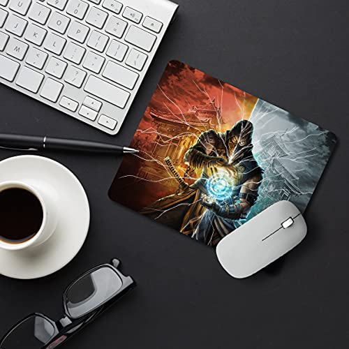 Image of Chiraiyaa Mortal Superhero Designer Printed Premium Mouse pad with Anti-Skid Base and Smooth Gliding (9 in x 7.5 in)