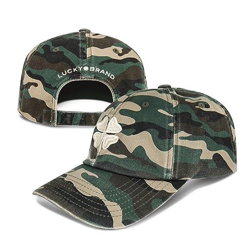Image of Lucky Brand Classic Cotton Adjustable | Dad Hat | Baseball Cap | Golf | Fishing | Low Profile | 5 Panel Design