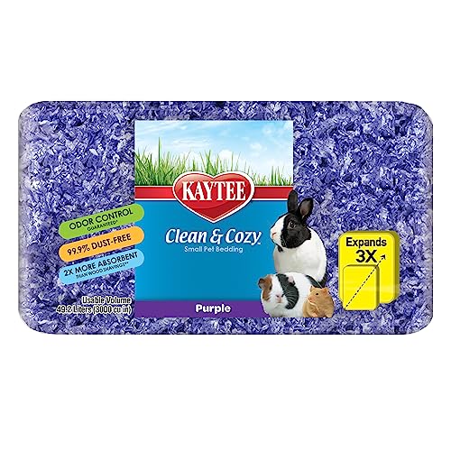 Kaytee 100550739 Clean & Cozy Purple Bedding For Guinea Pigs, Rabbits thumb #3
