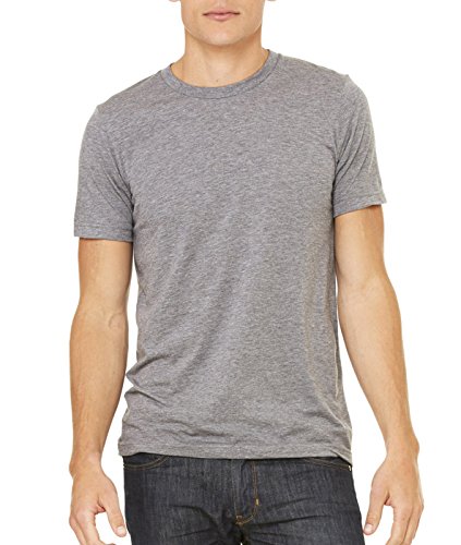 Bella Canvas Unisex Triblend Short-Sleeve T-Shirt, Small, Grey Triblend2