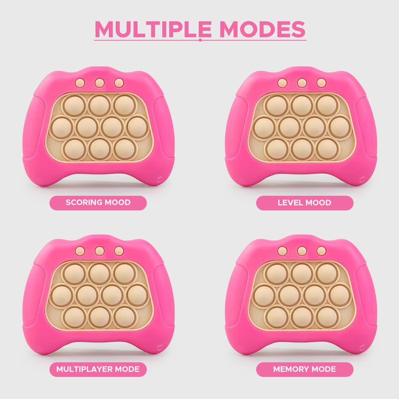 Image of NHR Pop It Intelligence Game Toy with Light & Sound for Kids, Pop It Bubble Push Game, Pop It Game Toy, Pop It Toy, Pop It Musical Toy,Fast Push Popit Multi Level Pop It Toy (Green)