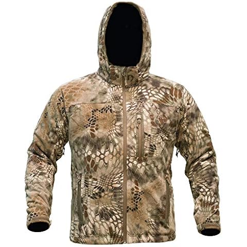 Kryptek Vellus Jacket - Men's, Large, Highlander, 16VELJH5 Cover
