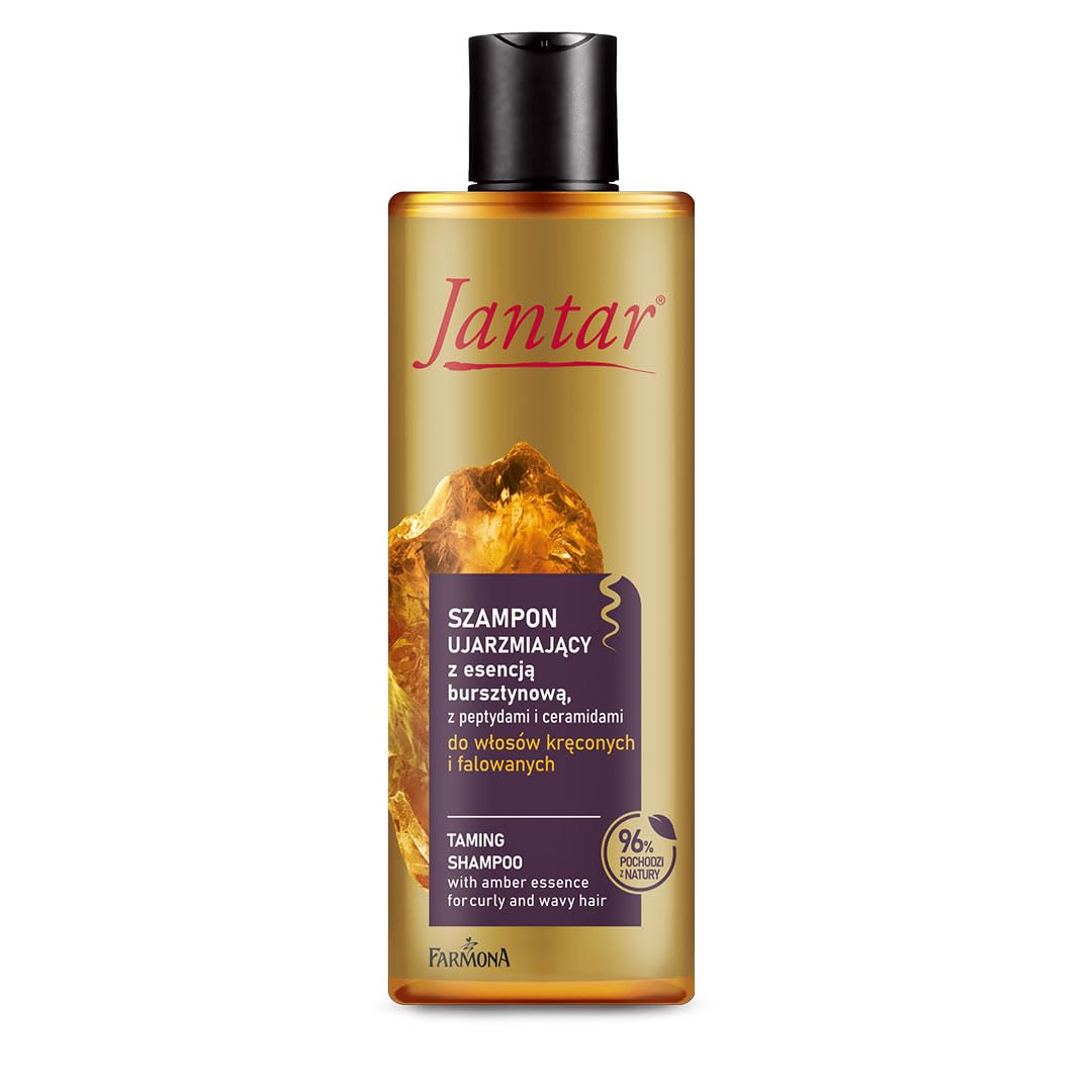 Farmona Natural Jantar Amber Essence Curly & Wavy Hair Taming Shampoo 300ml