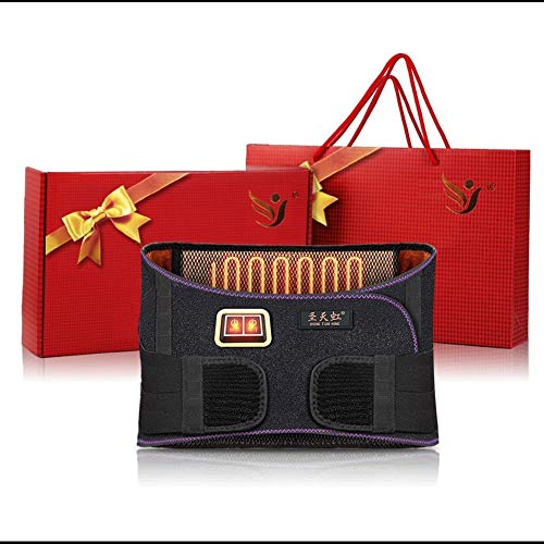 ZFF Soporte Lumbar Cinturón,Soporte para La Espalda-Calor Infrarrojo Alivio del Dolor...