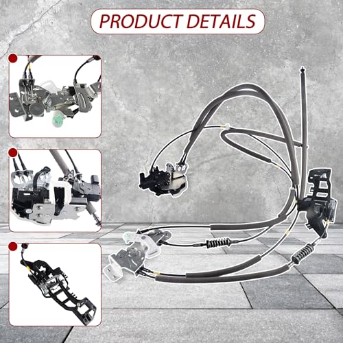 Image of Left Side Sliding Door Lock Actuator Latch Cable Compatible for 2015-2020 Ford Transit-150, Transit-250, Transit-350, Transit-350 HD & Thomas Transit Liner CK4Z61264A01K CK4Z61264A01C /D