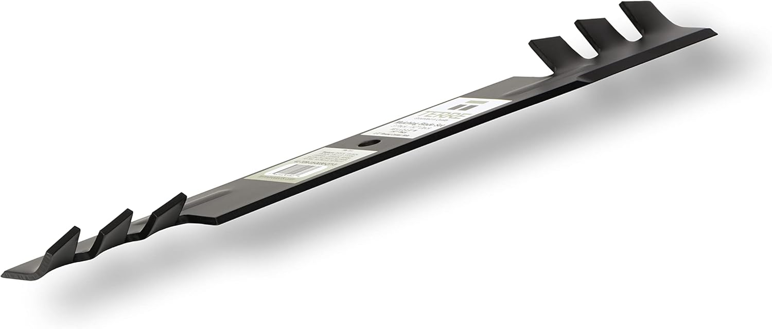 Terre Products, 3 Pack Toothed Mulching Lawn Mower Blades, 52 Inch Deck, Compatible with Toro TimeCutter, Toro Groundmaster, Replacement for 27-0990, 56-2390, 562390-03, 92-7961, 106-0626, 108-1127