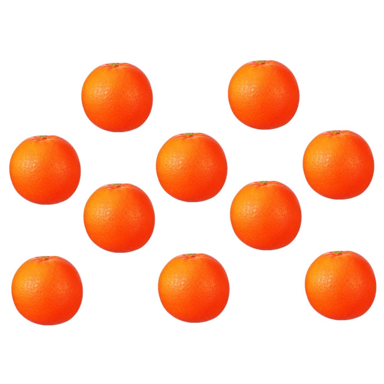 IMIKEYA 40 STK Simuliertes Orangefarbenes Modell Szenenschmuck Dekorative Künstliche Früchte Desktop-deko Mit Künstlichen Orangen Restaurant-Display-Obst Obst-Modell- Schaum