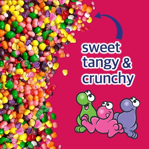Image of NERDS Candy, Dual Variety Pack, Grape & Strawberry, Watermelon & Cherry, Crunchy Fruity Chews, 9.9 oz (Pack of 72)